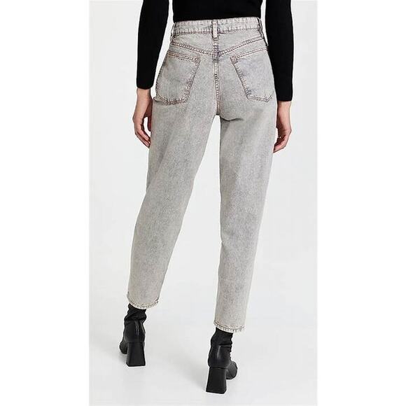 WeWoreWhat Dani Washed Black Modern Boyfriend High Rise Jeans Size 28 - Picture 2 of 11